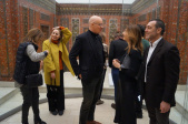 Zwischenlandung. Eine Installation von Felekşan Onar" und Künstlergespräch mit den Freunden des Museums für Islamische Kunst e.V.